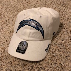 NWT San Diego Chargers Sequin Hat